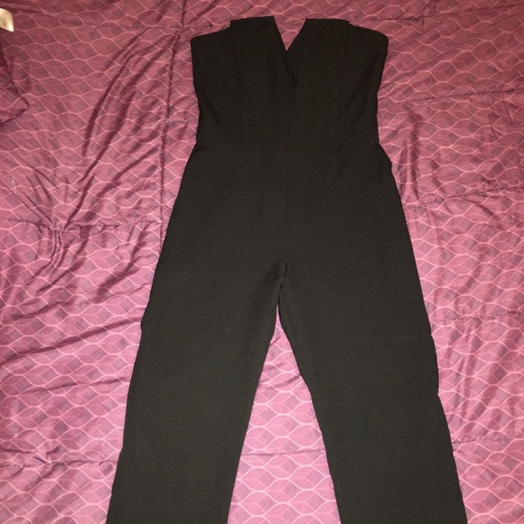 Fashion Nova -Miss Moody Jumpsuit - Black - Picture 5 of 6